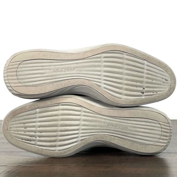 Cole Haan Grandevolution Mens 10.5 Grey Stitchlite Oxford Derbys - Picture 9 of 11